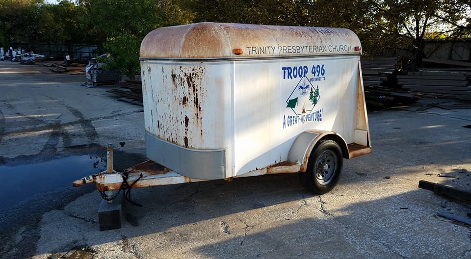 Before Paint and Rust Removal