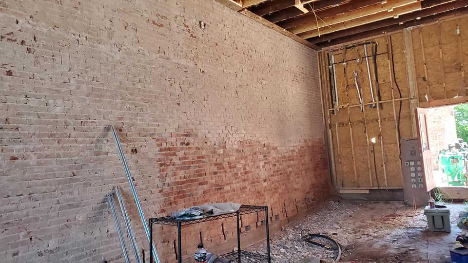 After Brick Paint Removal