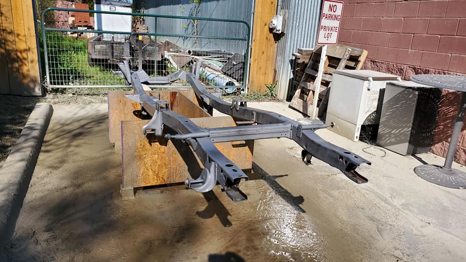 Chassis After Blasting